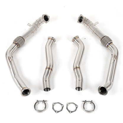 B9/B9.5 3.0T Non-Resonated Midpipes | Audi B9/B9.5 S4, S5 | Canadian Auto Performance