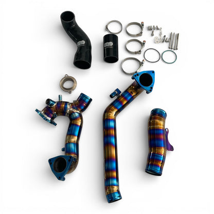 B9/B9.5 3.0T Post Throttle Valve Titanium Charge Pipe Kit | Audi B9/B9.5 S4, S5, SQ5 | Canadian Auto Performance