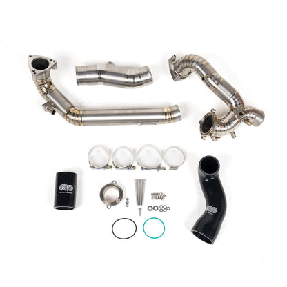 B9/B9.5 3.0T Post Throttle Valve Titanium Charge Pipe Kit | Audi B9/B9.5 S4, S5, SQ5 | Canadian Auto Performance