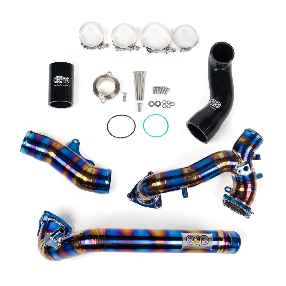 B9/B9.5 3.0T Post Throttle Valve Titanium Charge Pipe Kit | Audi B9/B9.5 S4, S5, SQ5 | Canadian Auto Performance