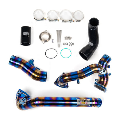 B9/B9.5 3.0T Post Throttle Valve Titanium Charge Pipe Kit | Audi B9/B9.5 S4, S5, SQ5 | Canadian Auto Performance