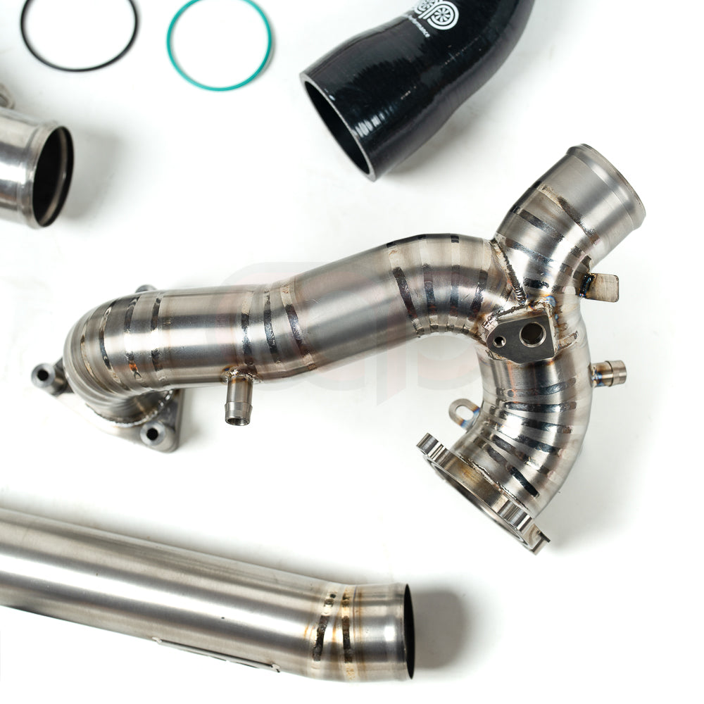 B9/B9.5 3.0T Post Throttle Valve Titanium Charge Pipe Kit | Audi B9/B9.5 S4, S5, SQ5 | Canadian Auto Performance
