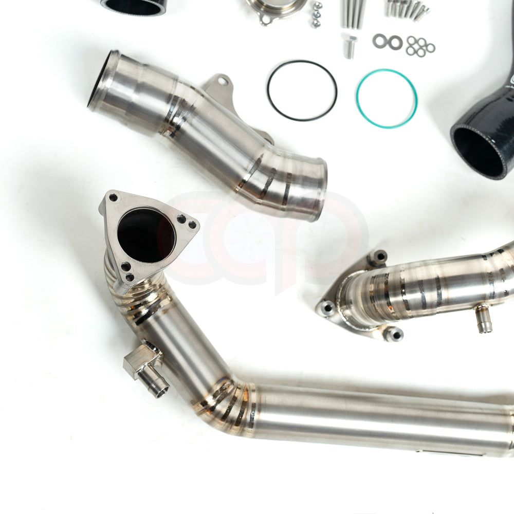 B9/B9.5 3.0T Post Throttle Valve Titanium Charge Pipe Kit | Audi B9/B9.5 S4, S5, SQ5 | Canadian Auto Performance