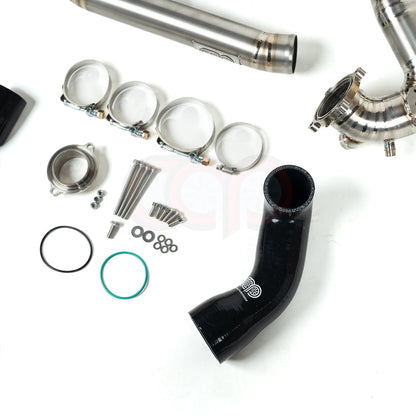 B9/B9.5 3.0T Post Throttle Valve Titanium Charge Pipe Kit | Audi B9/B9.5 S4, S5, SQ5 | Canadian Auto Performance
