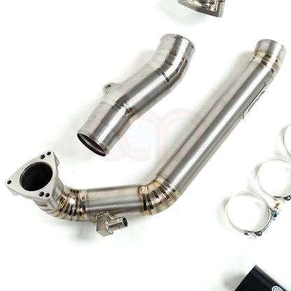 B9/B9.5 3.0T Post Throttle Valve Titanium Charge Pipe Kit | Audi B9/B9.5 S4, S5, SQ5 | Canadian Auto Performance