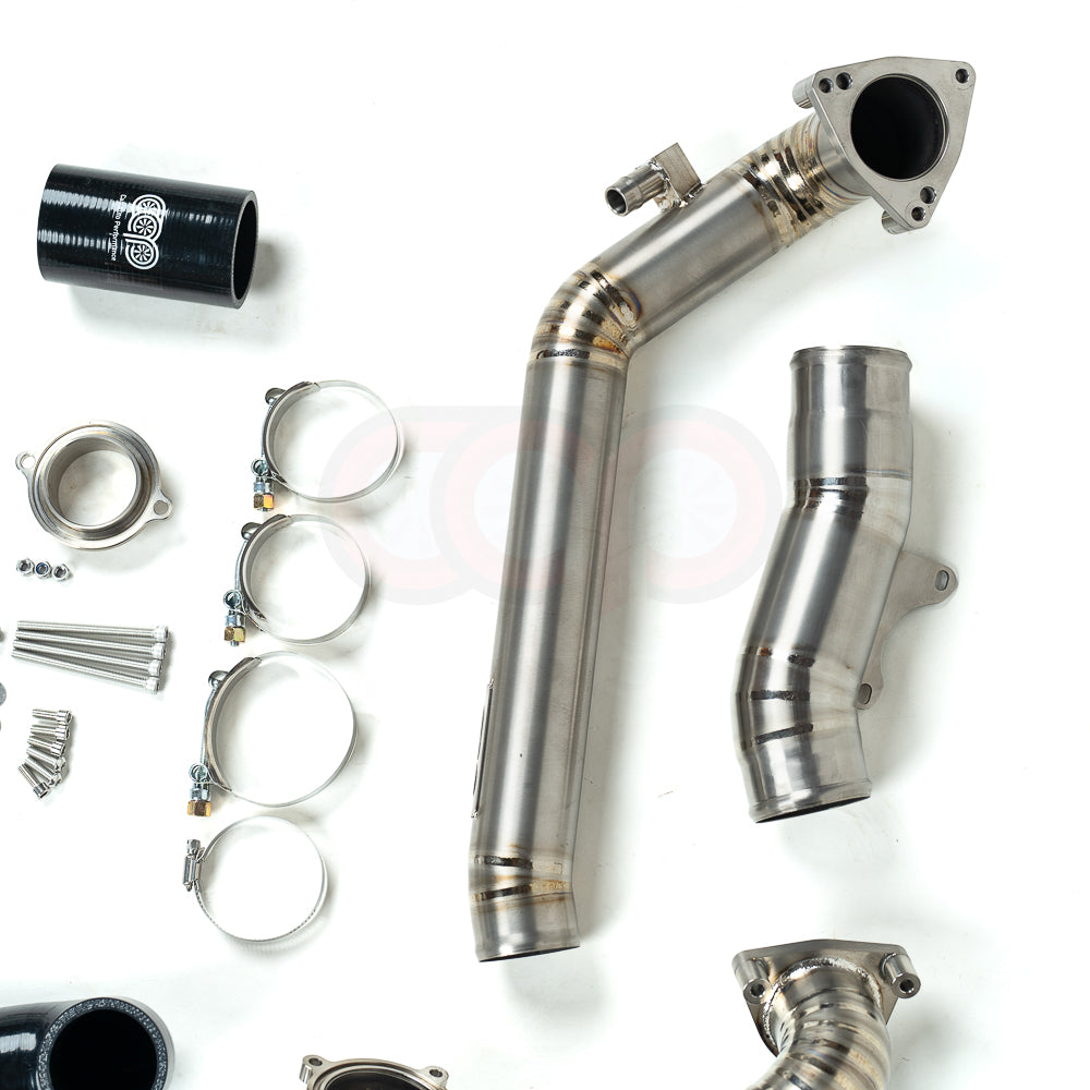 B9/B9.5 3.0T Post Throttle Valve Titanium Charge Pipe Kit | Audi B9/B9.5 S4, S5, SQ5 | Canadian Auto Performance