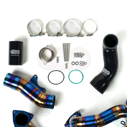 B9/B9.5 3.0T Post Throttle Valve Titanium Charge Pipe Kit | Audi B9/B9.5 S4, S5, SQ5 | Canadian Auto Performance