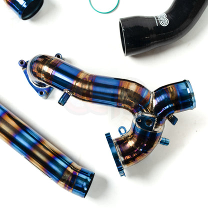 B9/B9.5 3.0T Post Throttle Valve Titanium Charge Pipe Kit | Audi B9/B9.5 S4, S5, SQ5 | Canadian Auto Performance