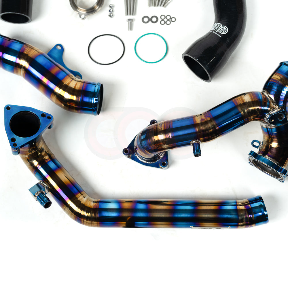 B9/B9.5 3.0T Post Throttle Valve Titanium Charge Pipe Kit | Audi B9/B9.5 S4, S5, SQ5 | Canadian Auto Performance
