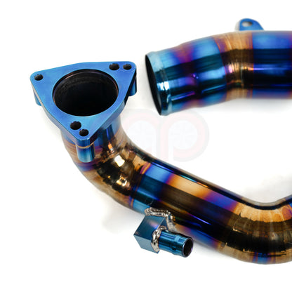 B9/B9.5 3.0T Post Throttle Valve Titanium Charge Pipe Kit | Audi B9/B9.5 S4, S5, SQ5 | Canadian Auto Performance