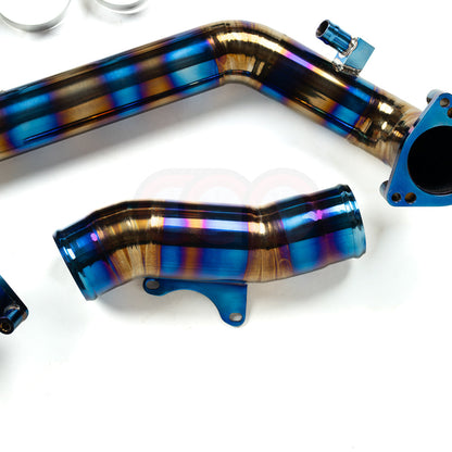 B9/B9.5 3.0T Post Throttle Valve Titanium Charge Pipe Kit | Audi B9/B9.5 S4, S5, SQ5 | Canadian Auto Performance