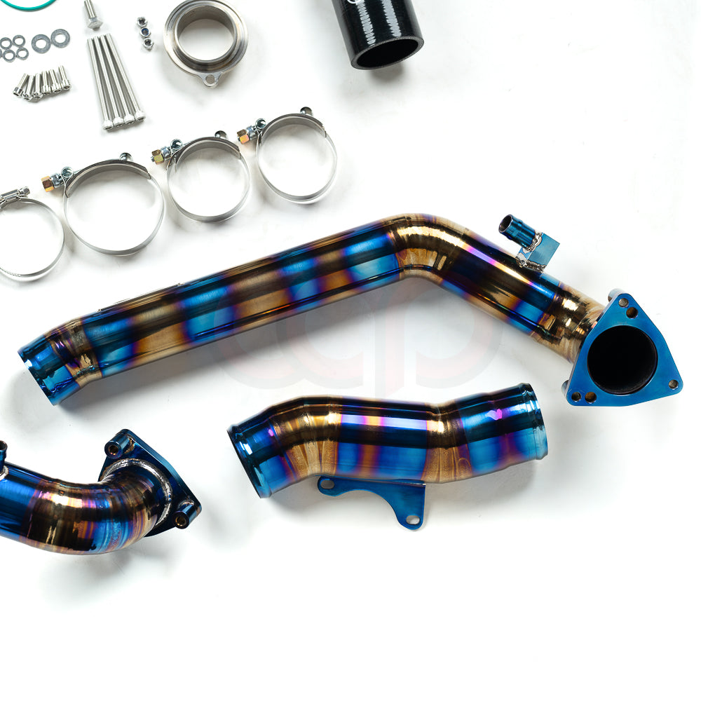 B9/B9.5 3.0T Post Throttle Valve Titanium Charge Pipe Kit | Audi B9/B9.5 S4, S5, SQ5 | Canadian Auto Performance