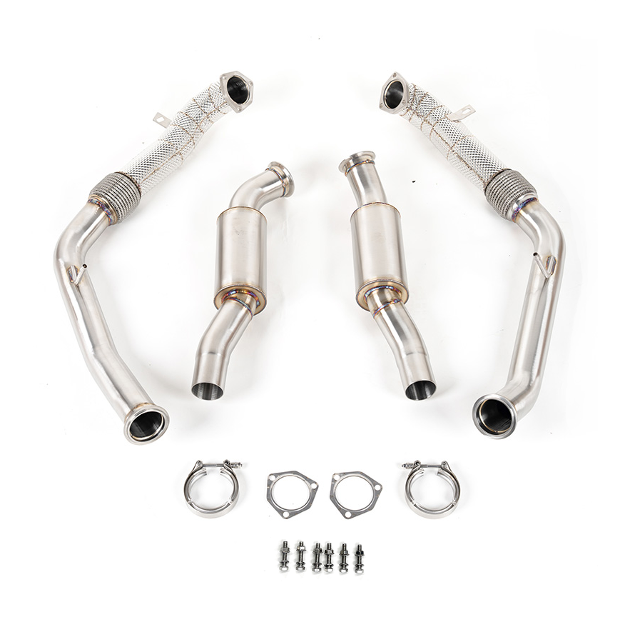 B9/B9.5 3.0T Resonated Midpipes | Audi B9/B9.5 S4, S5 | Canadian Auto Performance