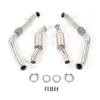 B9/B9.5 3.0T Resonated Midpipes | Audi B9/B9.5 S4, S5 | Canadian Auto Performance