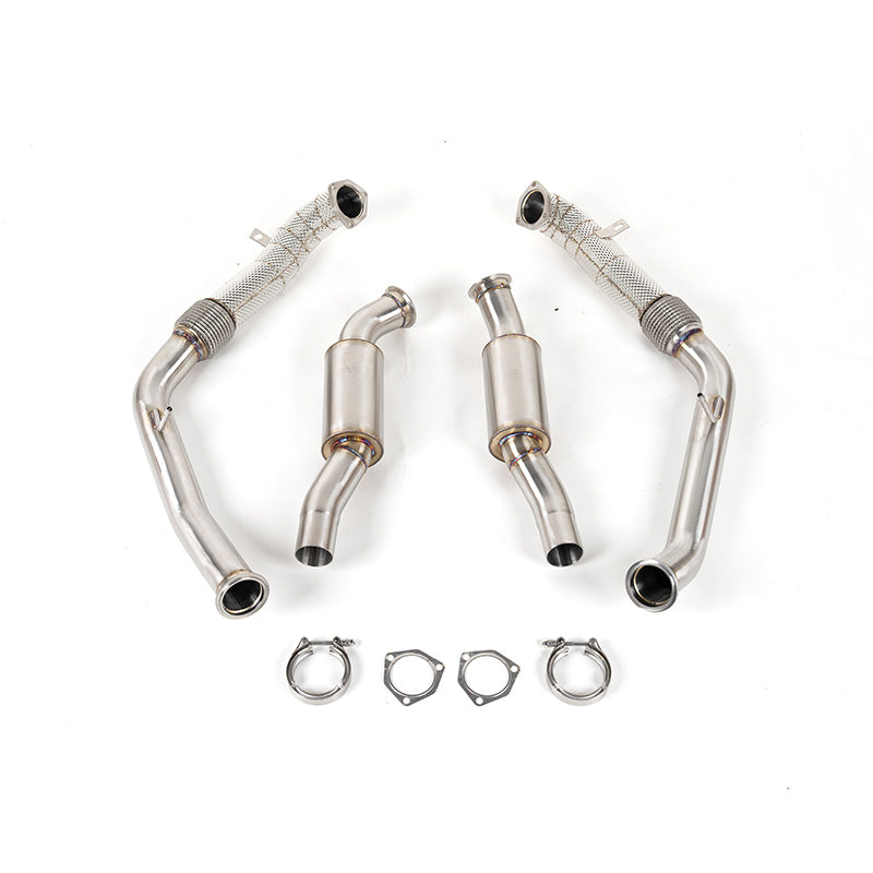 B9/B9.5 3.0T Resonated Midpipes | Audi B9/B9.5 S4, S5 | Canadian Auto Performance