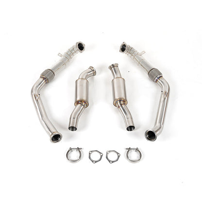 B9/B9.5 3.0T Resonated Midpipes | Audi B9/B9.5 S4, S5 | Canadian Auto Performance
