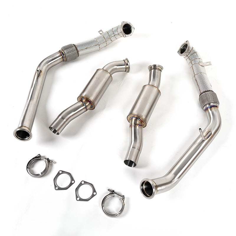 B9/B9.5 3.0T Resonated Midpipes | Audi B9/B9.5 S4, S5 | Canadian Auto Performance