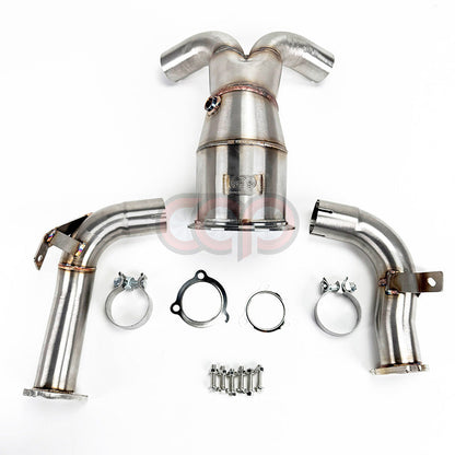 C8 3.0T Catless Downpipe Regular Yes | Audi C8 A6, A7 | Canadian Auto Performance