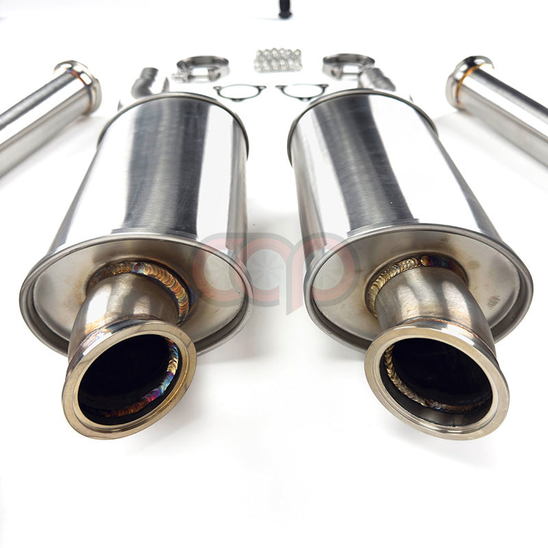 B8/B8.5/C7/C7.5/8R/8R.5 3.0T Resonated Downpipes Version 2 V2 | Audi B8/B8.5/C7/C7.5/8R/8R.5 S4, S5, A6, A7, Q5, SQ5 | Canadian Auto Performance