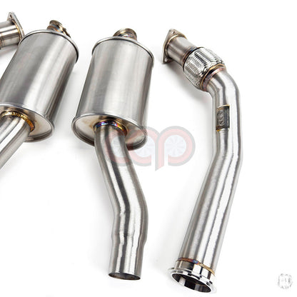 B8/B8.5/C7/C7.5/8R/8R.5 3.0T Resonated Downpipes Version 2 V2 | Audi B8/B8.5/C7/C7.5/8R/8R.5 S4, S5, A6, A7, Q5, SQ5 | Canadian Auto Performance