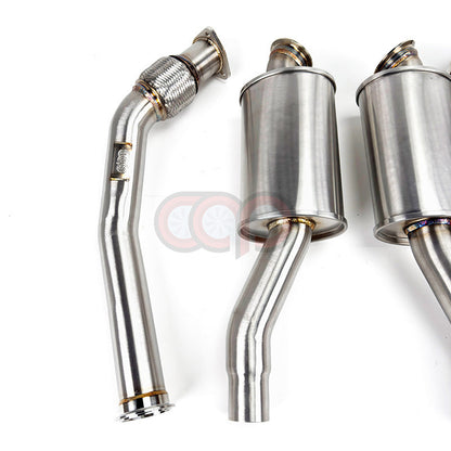 B8/B8.5/C7/C7.5/8R/8R.5 3.0T Resonated Downpipes Version 2 V2 | Audi B8/B8.5/C7/C7.5/8R/8R.5 S4, S5, A6, A7, Q5, SQ5 | Canadian Auto Performance