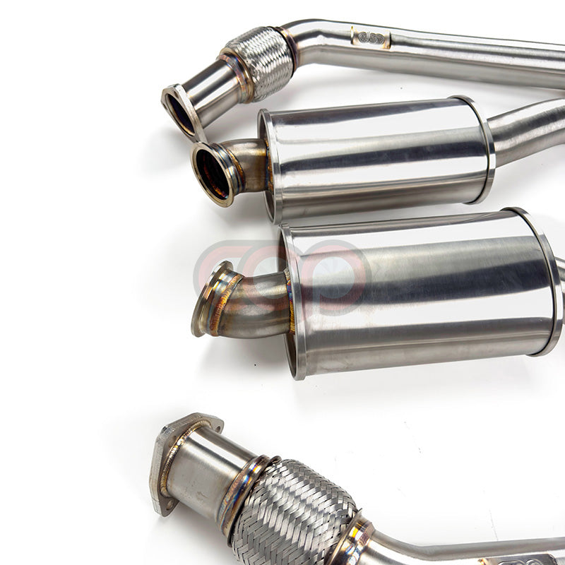 B8/B8.5/C7/C7.5/8R/8R.5 3.0T Resonated Downpipes Version 2 V2 | Audi B8/B8.5/C7/C7.5/8R/8R.5 S4, S5, A6, A7, Q5, SQ5 | Canadian Auto Performance