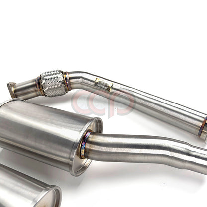B8/B8.5/C7/C7.5/8R/8R.5 3.0T Resonated Downpipes Version 2 V2 | Audi B8/B8.5/C7/C7.5/8R/8R.5 S4, S5, A6, A7, Q5, SQ5 | Canadian Auto Performance