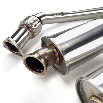 B8/B8.5/C7/C7.5/8R/8R.5 3.0T Resonated Downpipes Version 2 V2 | Audi B8/B8.5/C7/C7.5/8R/8R.5 S4, S5, A6, A7, Q5, SQ5 | Canadian Auto Performance