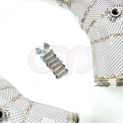 C8 4.0T Downpipes Heat Shielded | Audi C8 RS6 4.0 TFSI, RS7 4.0 TFSI | Canadian Auto Performance
