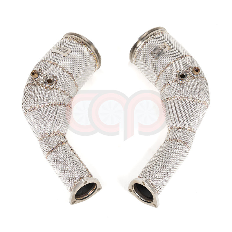 C8 4.0T Downpipes Heat Shielded | Audi C8 RS6 4.0 TFSI, RS7 4.0 TFSI | Canadian Auto Performance
