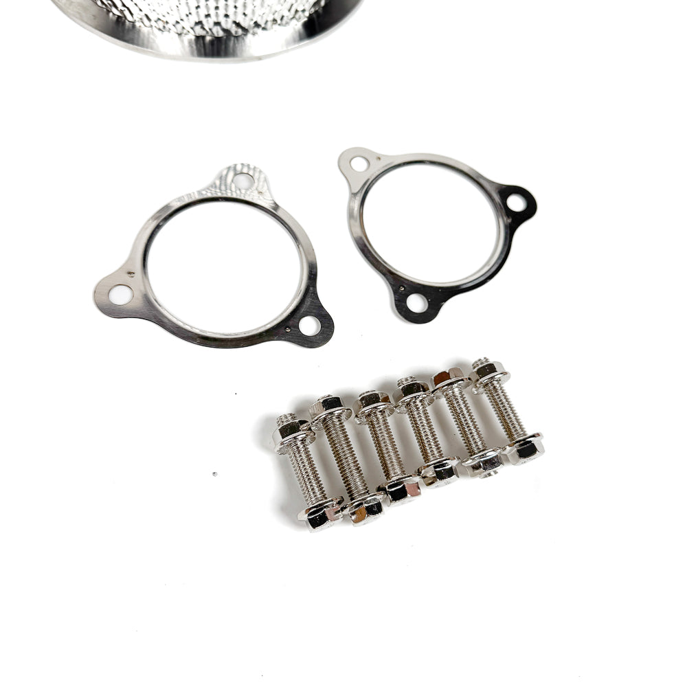 B9/B9.5 3.0T Cast V3 Catted Downpipe V3 Heat Shield Yes Gaskets Bolts High Flow Cat | Audi B9/B9.5 S4, S5 | Canadian Auto Performance
