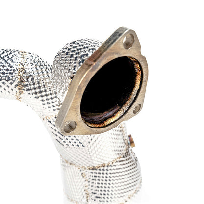 B9/B9.5 3.0T Catted Downpipe Heat Shield Yes Gaskets Bolts High Flow Cat | Audi B9/B9.5 S4, S5 | Canadian Auto Performance