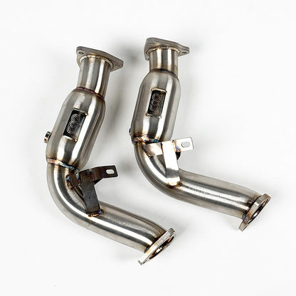 B8/B8.5/C7/C7.5/D4/D4.5/8R/8R.5 3.0T Supercharged Resonated Test Pipes | Audi B8/B8.5/C7/C7.5/D4/D4.5/8R/8R.5 S4, S5, A6, A7, A8, Q5, SQ5 | Canadian Auto Performance