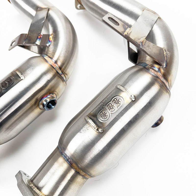 B8/B8.5/C7/C7.5/D4/D4.5/8R/8R.5 3.0T Supercharged Resonated Test Pipes | Audi B8/B8.5/C7/C7.5/D4/D4.5/8R/8R.5 S4, S5, A6, A7, A8, Q5, SQ5 | Canadian Auto Performance