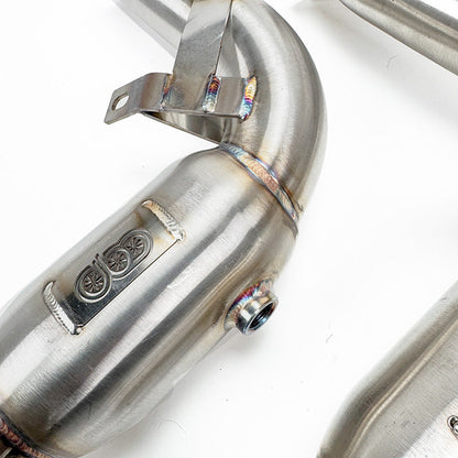 B8/B8.5/C7/C7.5/D4/D4.5/8R/8R.5 3.0T Supercharged Resonated Test Pipes | Audi B8/B8.5/C7/C7.5/D4/D4.5/8R/8R.5 S4, S5, A6, A7, A8, Q5, SQ5 | Canadian Auto Performance