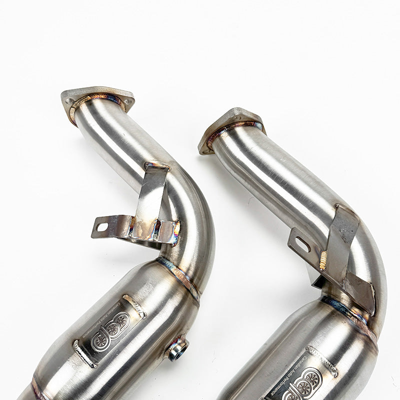 B8/B8.5/C7/C7.5/D4/D4.5/8R/8R.5 3.0T Supercharged Resonated Test Pipes | Audi B8/B8.5/C7/C7.5/D4/D4.5/8R/8R.5 S4, S5, A6, A7, A8, Q5, SQ5 | Canadian Auto Performance