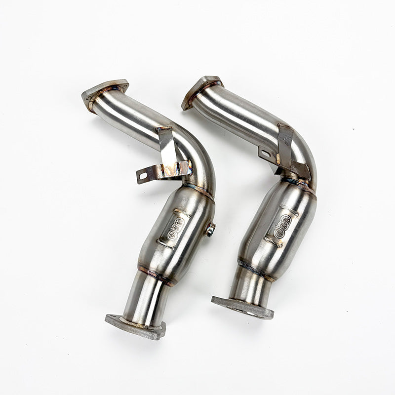 B8/B8.5/C7/C7.5/D4/D4.5/8R/8R.5 3.0T Supercharged Resonated Test Pipes | Audi B8/B8.5/C7/C7.5/D4/D4.5/8R/8R.5 S4, S5, A6, A7, A8, Q5, SQ5 | Canadian Auto Performance