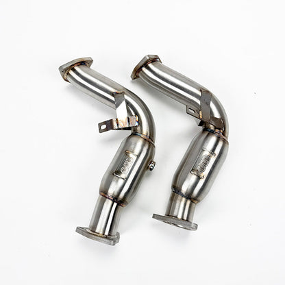B8/B8.5/C7/C7.5/D4/D4.5/8R/8R.5 3.0T Supercharged Resonated Test Pipes | Audi B8/B8.5/C7/C7.5/D4/D4.5/8R/8R.5 S4, S5, A6, A7, A8, Q5, SQ5 | Canadian Auto Performance