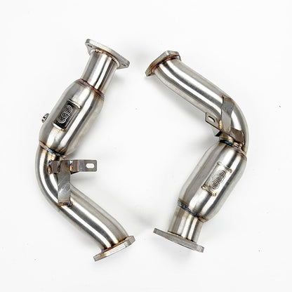 B8/B8.5/C7/C7.5/D4/D4.5/8R/8R.5 3.0T Supercharged Resonated Test Pipes | Audi B8/B8.5/C7/C7.5/D4/D4.5/8R/8R.5 S4, S5, A6, A7, A8, Q5, SQ5 | Canadian Auto Performance