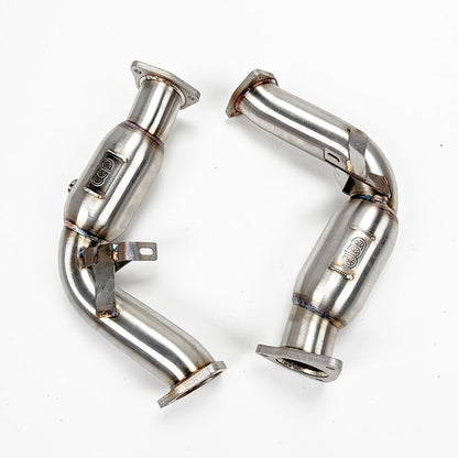 B8/B8.5/C7/C7.5/D4/D4.5/8R/8R.5 3.0T Supercharged Resonated Test Pipes | Audi B8/B8.5/C7/C7.5/D4/D4.5/8R/8R.5 S4, S5, A6, A7, A8, Q5, SQ5 | Canadian Auto Performance