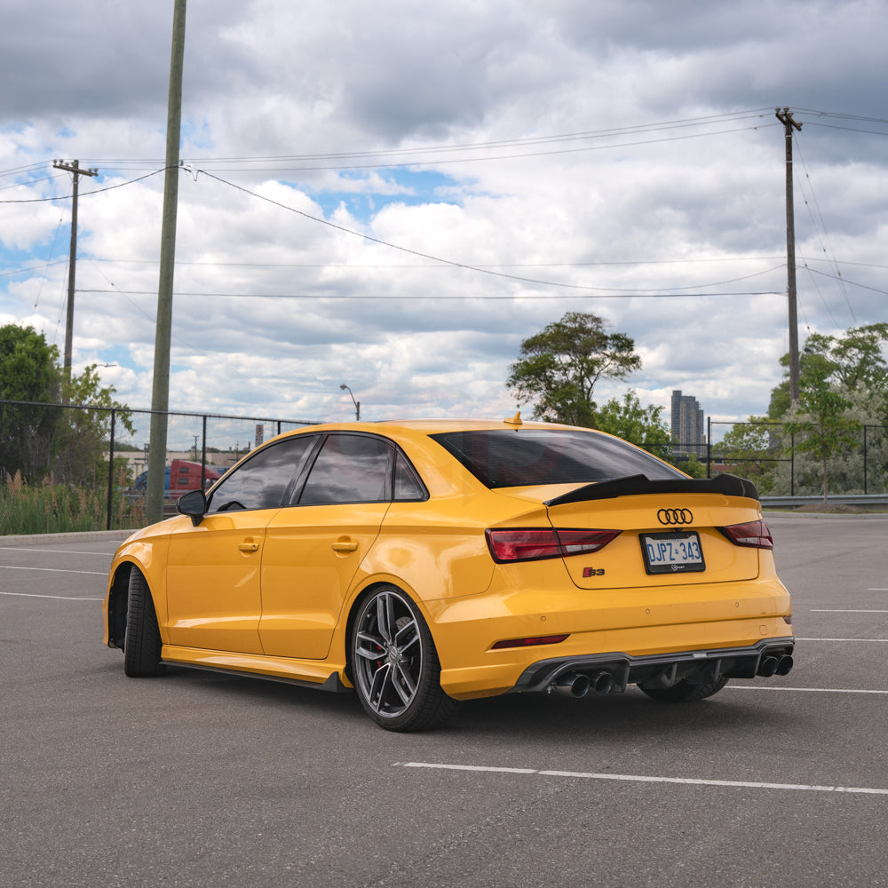 8V/8V.5 Carbon Fiber Side Skirts | Audi 8V/8V.5 A3 Non S-Line, A3 S-Line, S3, RS3 | Canadian Auto Performance