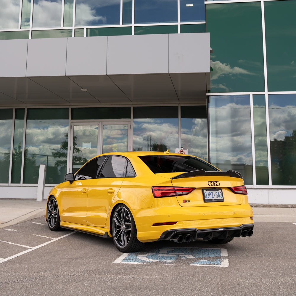 8V/8V.5 Carbon Fiber Side Skirts | Audi 8V/8V.5 A3 Non S-Line, A3 S-Line, S3, RS3 | Canadian Auto Performance