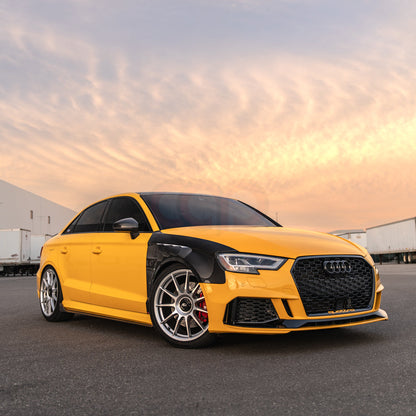 8V/8V.5 Carbon Fiber Side Skirts | Audi 8V/8V.5 A3 Non S-Line, A3 S-Line, S3, RS3 | Canadian Auto Performance
