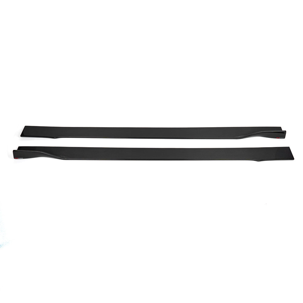 Dry Carbon Fiber Side Skirts | Audi 8V/8V.5/B8/B8.5/B9/B9.5/C7/C7.5 A3, S3, RS3, A4, S4, A5, S5, Q5, SQ5, A6, S6, A7, S7, RS7 | Canadian Auto Performance