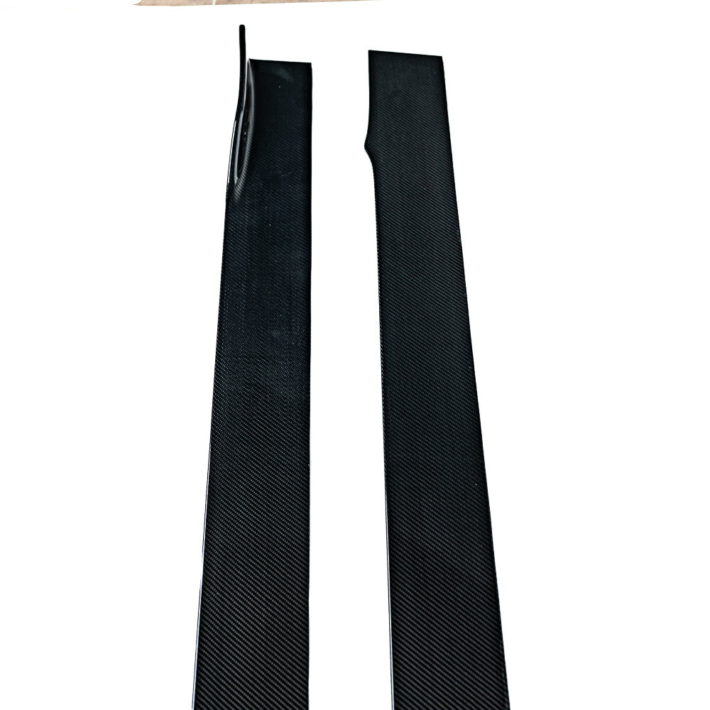Dry Carbon Fiber Side Skirts | Audi 8V/8V.5/B8/B8.5/B9/B9.5/C7/C7.5 A3, S3, RS3, A4, S4, A5, S5, Q5, SQ5, A6, S6, A7, S7, RS7 | Canadian Auto Performance