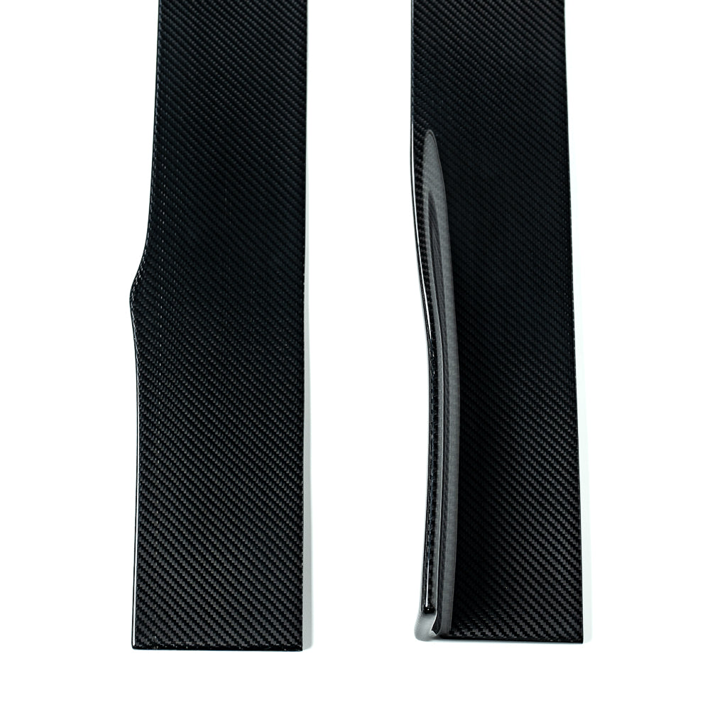 Dry Carbon Fiber Side Skirts | Audi 8V/8V.5/B8/B8.5/B9/B9.5/C7/C7.5 A3, S3, RS3, A4, S4, A5, S5, Q5, SQ5, A6, S6, A7, S7, RS7 | Canadian Auto Performance