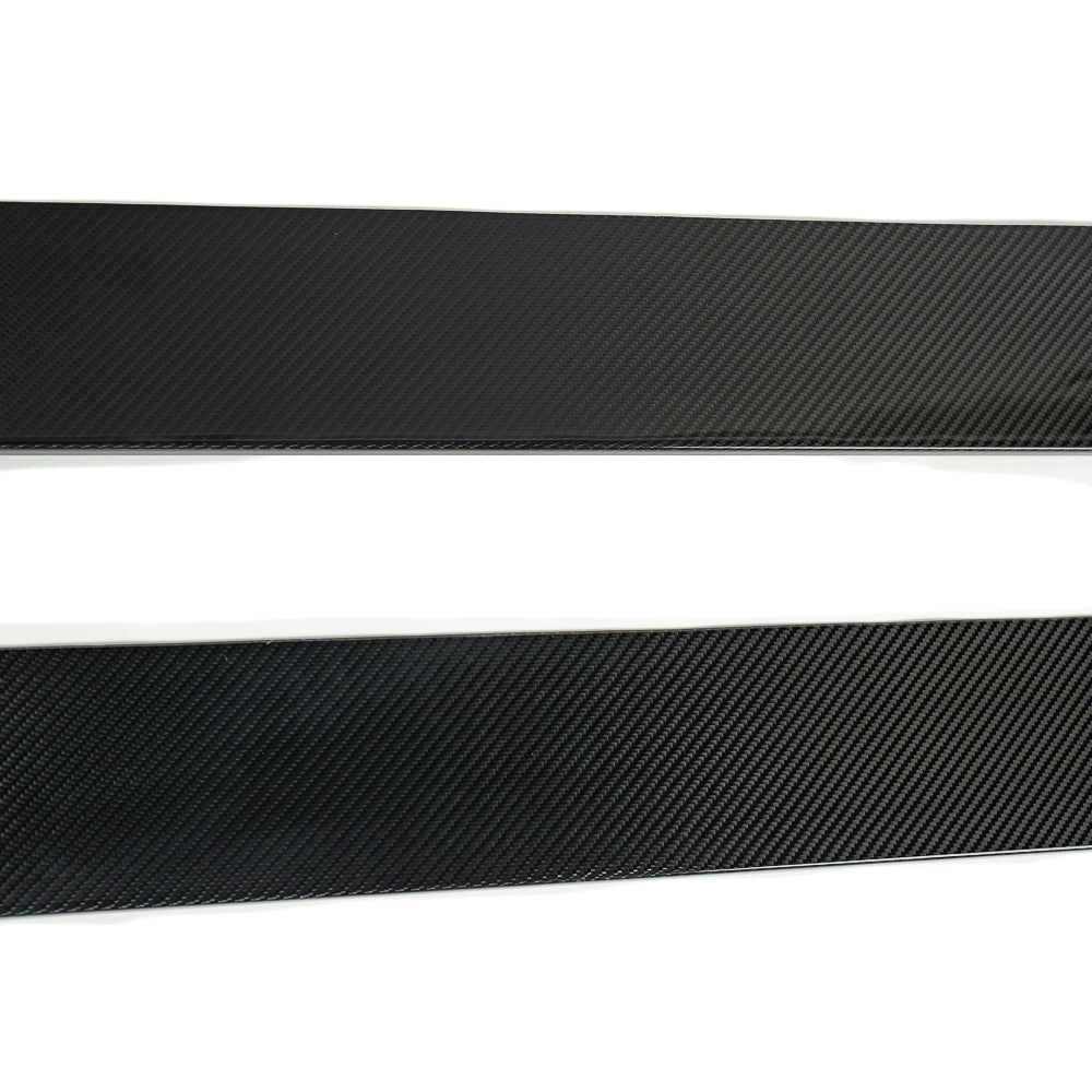 Dry Carbon Fiber Side Skirts | Audi 8V/8V.5/B8/B8.5/B9/B9.5/C7/C7.5 A3, S3, RS3, A4, S4, A5, S5, Q5, SQ5, A6, S6, A7, S7, RS7 | Canadian Auto Performance