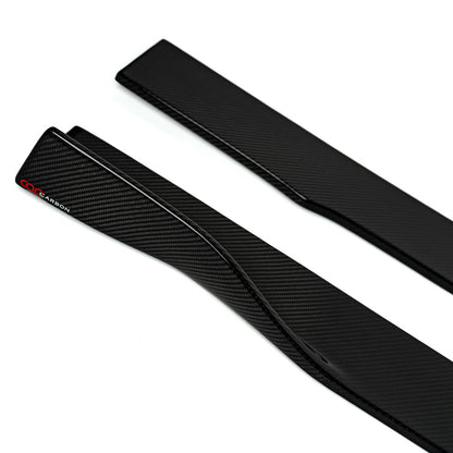 Dry Carbon Fiber Side Skirts | Audi 8V/8V.5/B8/B8.5/B9/B9.5/C7/C7.5 A3, S3, RS3, A4, S4, A5, S5, Q5, SQ5, A6, S6, A7, S7, RS7 | Canadian Auto Performance
