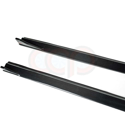 B9.5 Dry Carbon Fiber Side Skirts | Audi B9.5 A4 S-Line, S4 | Canadian Auto Performance