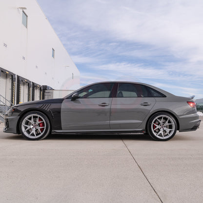 B9.5 Dry Carbon Fiber Side Skirts | Audi B9.5 A4 S-Line, S4 | Canadian Auto Performance